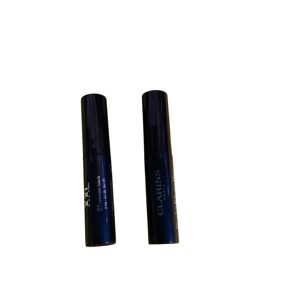 Clarins Wonder Perfect Mascara 4D 01 Extreme Black Travel Size 3ml 0.1oz New